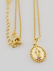 Collana Religiosa Madonna Miracolosa - Argento 925 Dorato