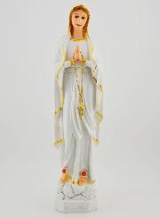 Statua della Madonna di Lourdes Policroma - 30 cm