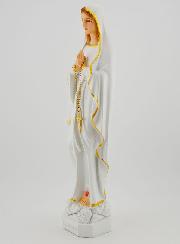 Statua della Madonna di Lourdes Policroma - 30 cm