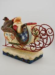 La Slitta di Babbo Natale - Jim Shore