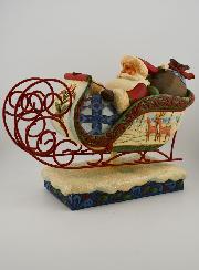 La Slitta di Babbo Natale - Jim Shore