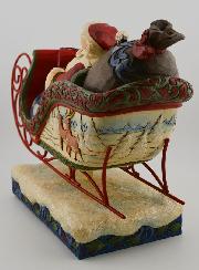 La Slitta di Babbo Natale - Jim Shore