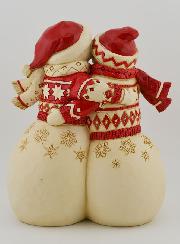 Coppia di Pupazzi di Neve - Jim Shore