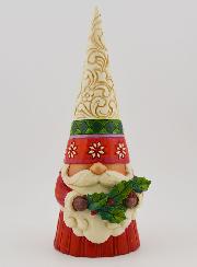 Elfo di Natale con Agrifoglio - Jim Shore