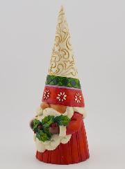 Elfo di Natale con Agrifoglio - Jim Shore