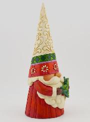 Elfo di Natale con Agrifoglio - Jim Shore