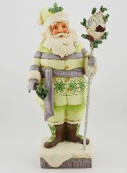 Babbo Natale White Woodland - Jim Shore