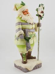 Babbo Natale White Woodland - Jim Shore