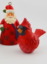 4 Decorazioni di Natale da Appendere - Jim Shore