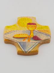 Croce in Legno d’Acero - La Mia Prima Comunione
