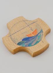 Croce in Legno d’Acero - La Pesca Miracolosa