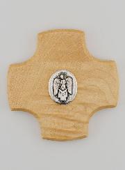 Croce in Legno d’Acero - Angelo Protettore