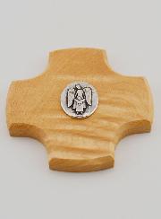 Croce in Legno d’Acero - Angelo Protettore