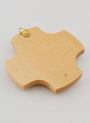 Croce in Legno d’Acero & Angelo Protettore in Vetro