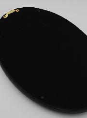 Ex Voto Murale Cuore Dorato Raggiante su Velluto - 23cm