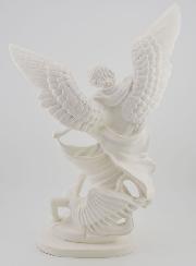 Statua di San Michele in Resina Fosforescente - 30 cm