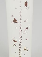 Candela d’Avvento Stile Scandinavo - 25 cm