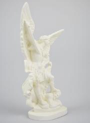 Statua di San Michele in Resina Fosforescente - 20cm