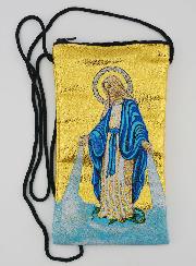 Borsa Porta Cellulare o Occhiali - Vergine Miracolosa