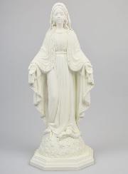 Statua Vergine Miracolosa in Resina Fosforescente - 30 cm
