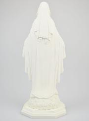 Statua Madonna Miracolosa in Resina Fosforescente - 30 cm