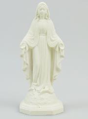Statua Vergine Miracolosa in Resina Fosforescente - 9cm