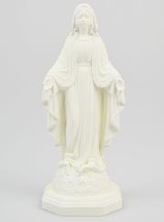 Statua Vergine Miracolosa in Resina Fosforescente - 20 cm