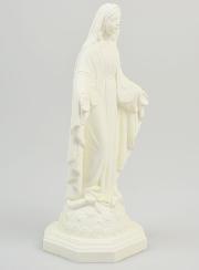Statua Vergine Miracolosa in Resina Fosforescente - 20 cm