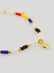 Bracciale Religioso Intrecciato Multicolore - Ex Voto