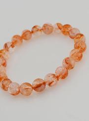 Bracciale in Pietra Naturale Quarzo Ematoide A - 8 mm