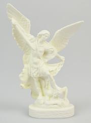Statua di San Michele in Resina Fosforescente - 12cm