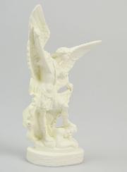 Statua di San Michele in Resina Fosforescente - 12cm