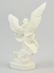 Statua di San Michele in Resina Fosforescente - 12cm