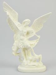 Statua di San Michele in Resina Fosforescente - 15 cm
