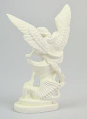 Statua di San Michele in Resina Fosforescente - 15 cm