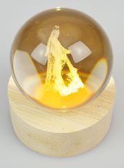 Sfera Luminosa Incisa al Laser - Vergine Miracolosa