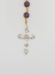 Rosario Medaglia Miracolosa - Cristallo Ametista