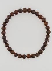 Bracciale in Pietra Naturale di Opale Boulder - 6mm