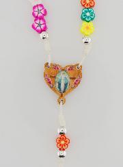 Rosario Madonna Miracolosa Multicolore per Bambini