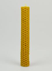 Candela in Cera d'Api 100% Naturale - 15cm