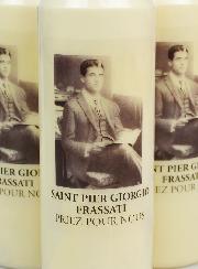 Set di 3 Candele Novena a San Pier Giorgio Frassati