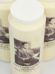 Set di 3 Candele Novena a San Pier Giorgio Frassati