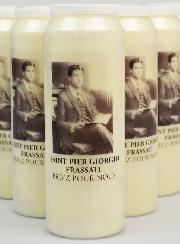 Set di 10 Candele Novena a San Pier Giorgio Frassati
