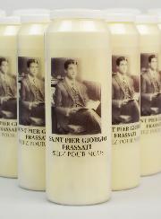 Set di 20 Candele Novena a San Pier Giorgio Frassati
