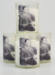 Set di 4 candele votive a San Pier Giorgio Frassati