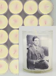 Set di 10 candele votive a San Pier Giorgio Frassati