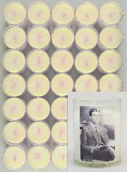 Set di 48 candele votive a San Pier Giorgio Frassati