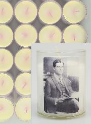 Set di 48 candele votive a San Pier Giorgio Frassati