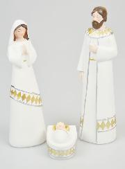 Presepe di Natale Sacra Famiglia - 17cm