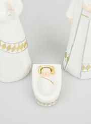 Presepe di Natale Sacra Famiglia - 17cm